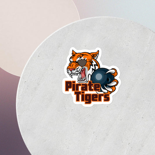 Pirate Tigers Sticker