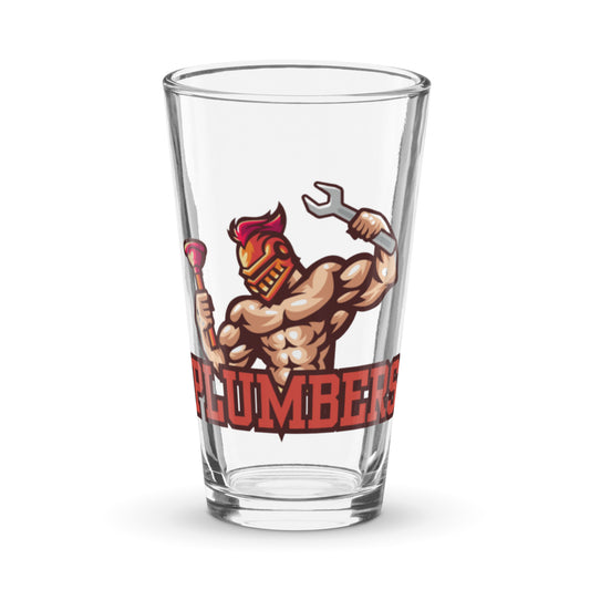 Plumbers Pint Glass