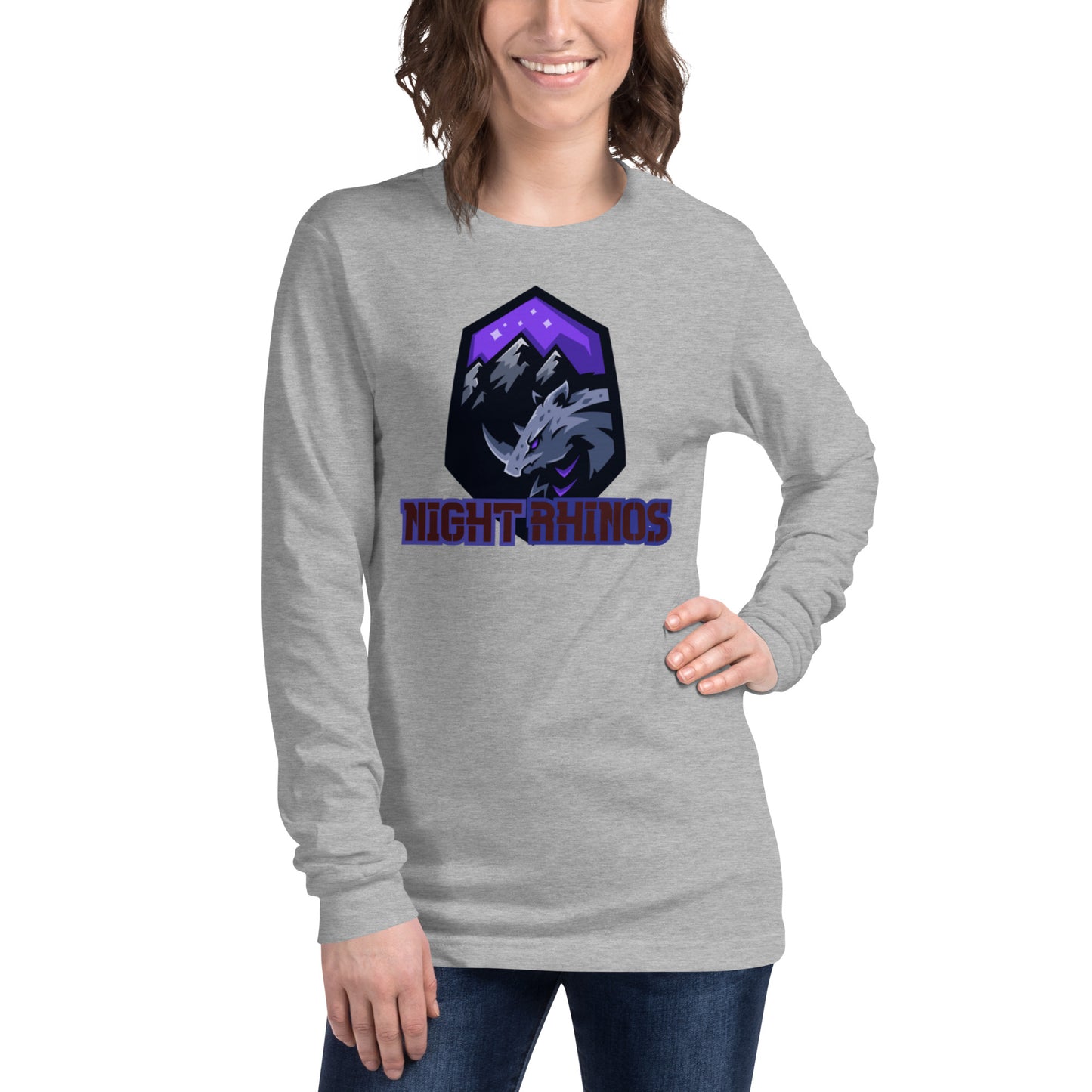 Night Rhinos Long Sleeve Tee