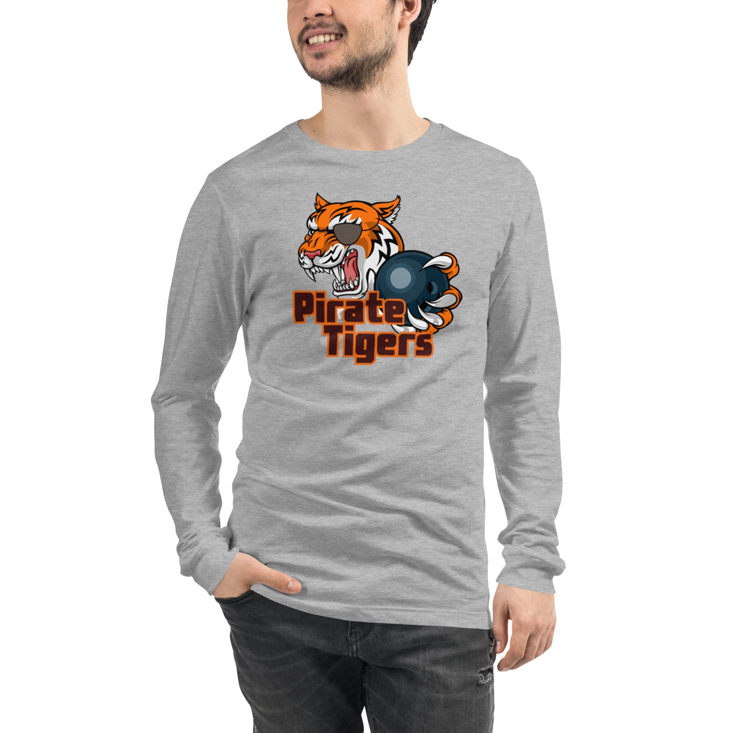 Pirate Tigers Long Sleeve Tee