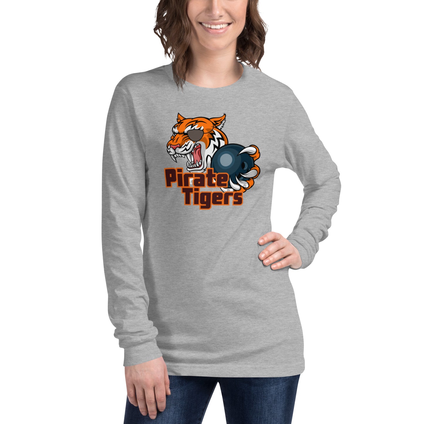 Pirate Tigers Long Sleeve Tee